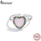 Anel Ajustável Amor Feminino Bamoer