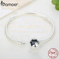 Bracelete Minimalista Prata 925 Bamoer