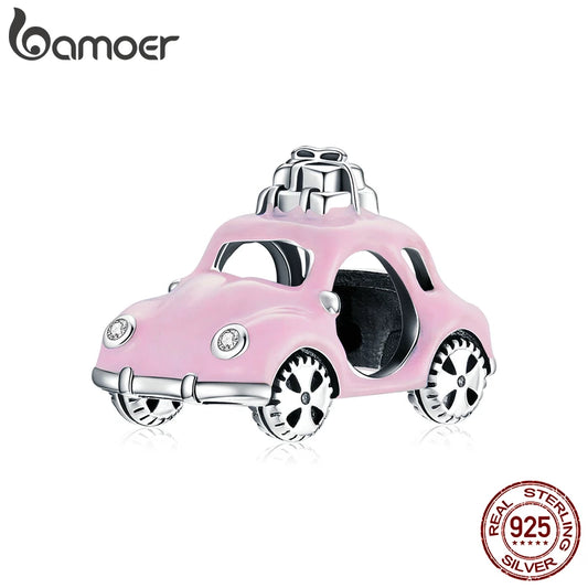 Pingente Fusca Rosa