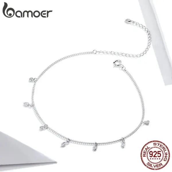 070ab51b8e3bcd32385ff834 Tornozeleira de Prata Minimalista