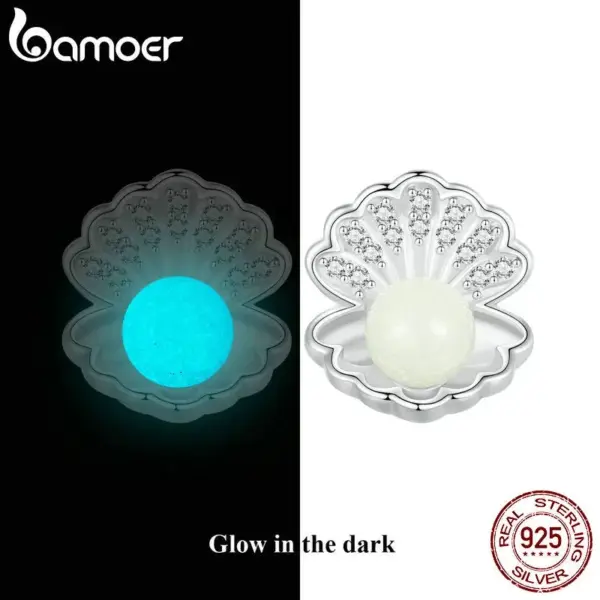 0bf80e080532c423185e6e7d Brincos Concha com Pérola Luminosa