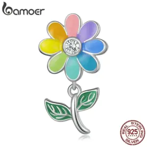 Berloque Flor Colorida