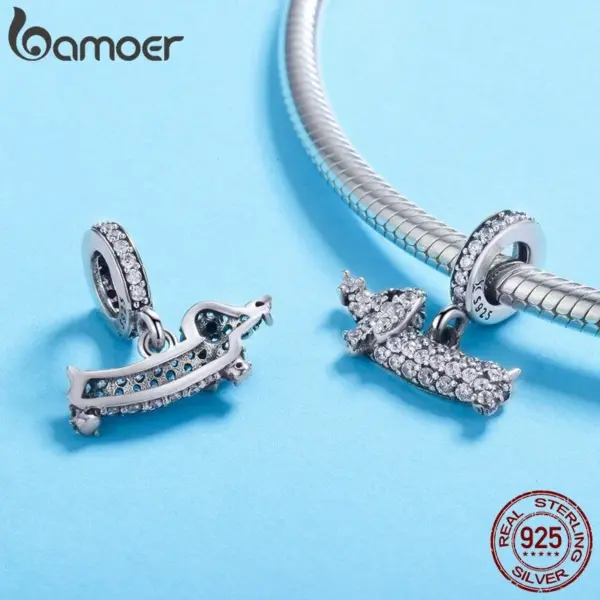 10cb387c846e879b5cdb8919 Berloque com Argola Dachshund