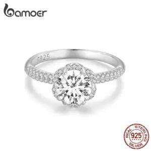 138ae80c38b72f6856401d30 Anel Redondo Moissanite 1 Quilate