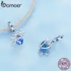 Berloque com Argola Floco de Neve