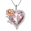 14fa654b89e2e5ff98c84baa Colar com Pingente Pedra do Nascimento & Flor