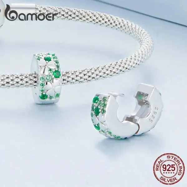Berloque Charm Trevo de Quatro Folhas