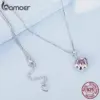 1910878e16c2245746a506f4 Colar com Pingente Flor Rosa