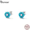 19cfde96eff30050176bf78b Brincos Flor Turquesa