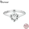 1d8557ac7976c81405dd6f50 Anel Prata 925 Moissanite 1 Quilate