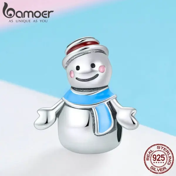 Pingente Boneco de Neve