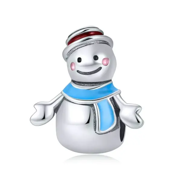 Pingente Boneco de Neve
