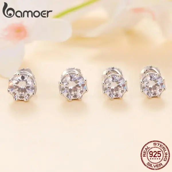 Brincos Moissanite 1 Quilate