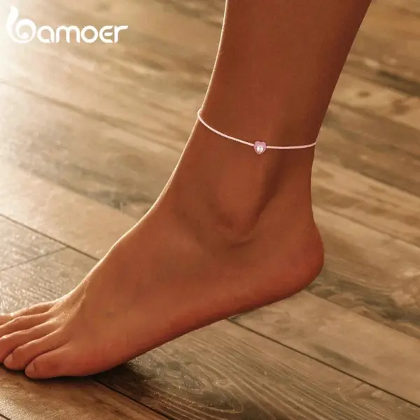 299c6ffc9ee12d191a8cd4ef Tornozeleira Coração Rosa
