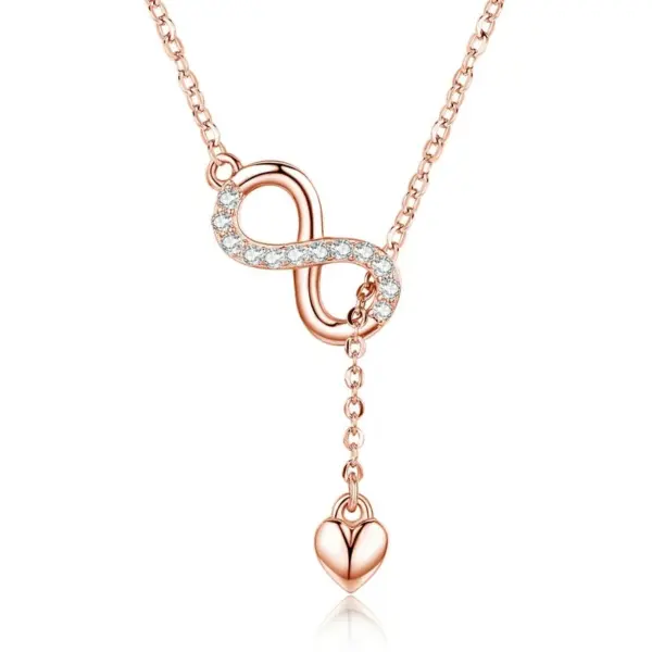 Colar com Pingente Amor Infinito