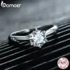 2e3f63d5b486709ed9a60481 Anel Esmeralda Floral Moissanite