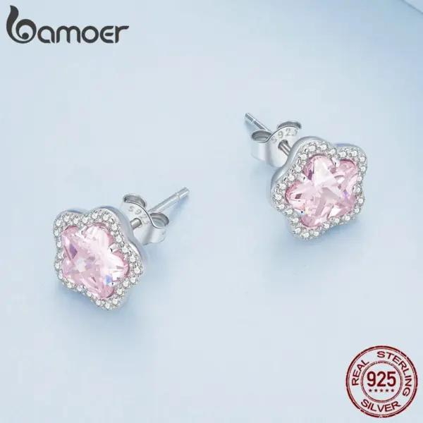30875f87d86898c6ddb8a7c2 Brincos Flor Rosa