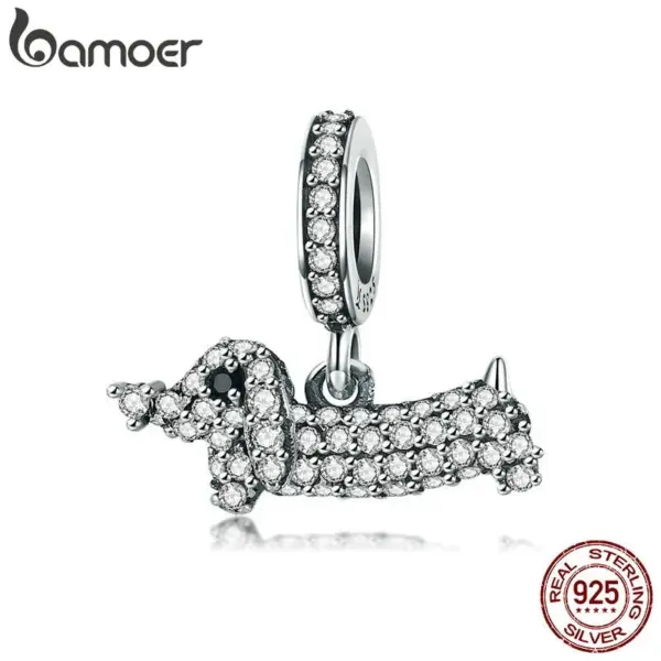 373434cd89dab9f81b04a25e Berloque com Argola Dachshund