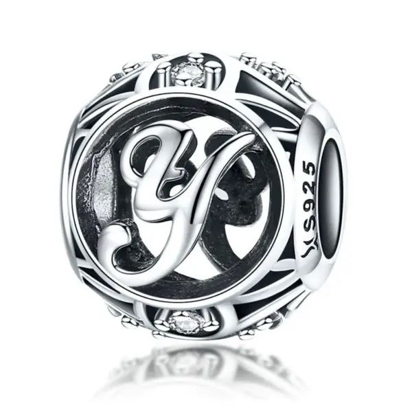 38a5930b9a81470887915405 Berloque Charme Letra do Alfabeto