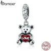 3ab54c127de3632e931d3f1d Berloque com Argola Urso do Amor