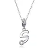 3ab708b696662a0f44616b5c Colar com Pingente Letra do Alfabeto