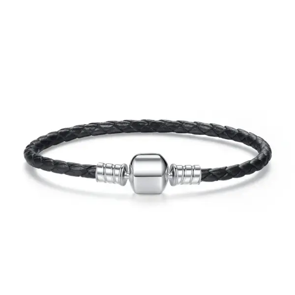 3bdcd28bd118de5fa2709ab5 Pulseira de Couro Trançado