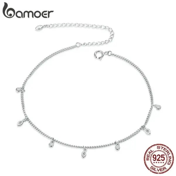 3d83ef5fb91b6b496c5c8bc5 Tornozeleira de Prata Minimalista