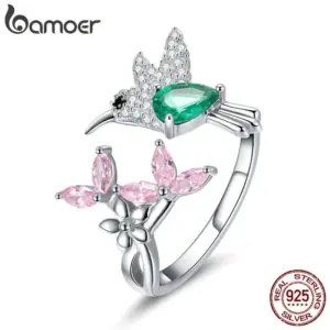 3ff04b17818b5eee70ac30fe Anel Ajustável Presente de Beija-Flor
