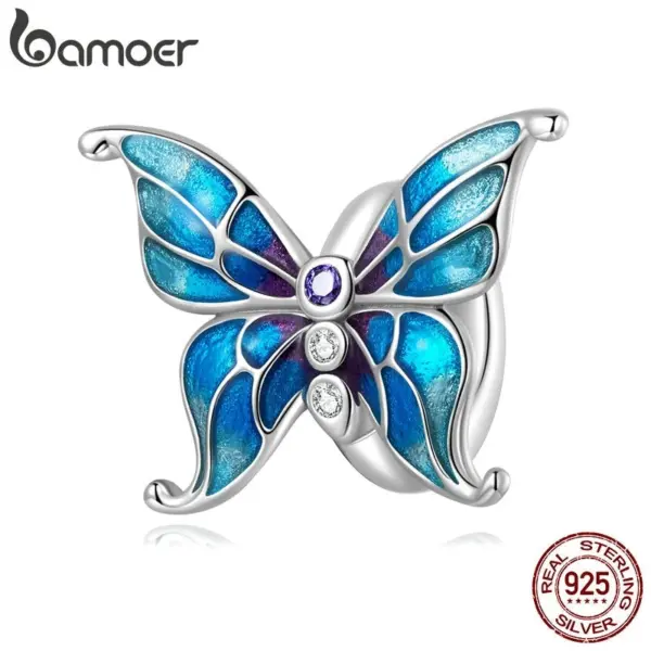 477e848cda0dc42fb4fbe484 Pingente Borboleta Azul