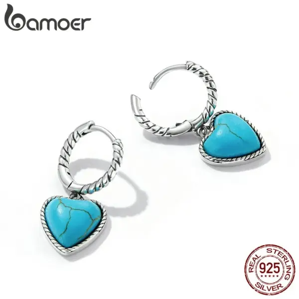 4be95a7cd179f2a898050f81 Brincos de Fivela Coração de Turquesa