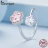 4feb5ebb7281ff5ecd5068a7 Anel Ajustável Flor Rosa