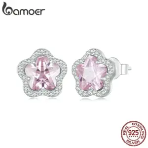 5082e9d1001ca7b8e23724ce Brincos Flor Rosa