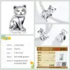 52301c532d719fea6f7e3c5c Pingente Gatinho