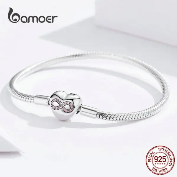 5241571d670bb88bc6facee9 Bracelete Coração da Eternidade