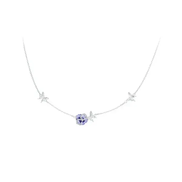 531c7bc099f21deb2fc885b7 Colar com Pingente Amor Perfeito