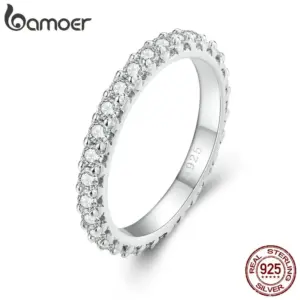 Anel Feminino Moissanite Delicado