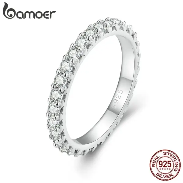 544a69f0cc79a86badd615a1 Anel Feminino Moissanite Delicado