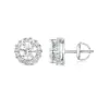 57f88bc100959e77aa78fc82 Brincos Halo de Moissanite em Prata 925