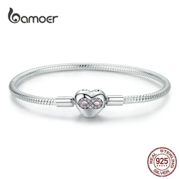 5a68c3ee2f412d3480630820 Bracelete Coração da Eternidade