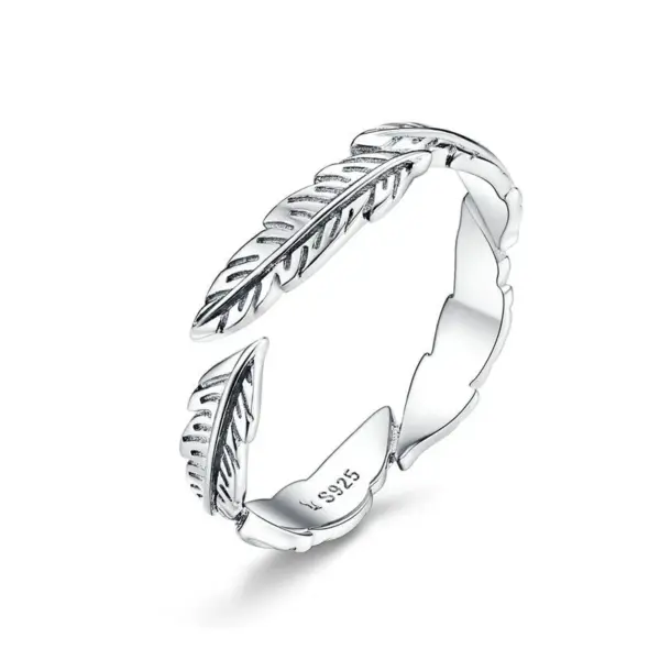 5ddc005dd6d1c9435c13463c Anel Ajustável Lindas Folhas