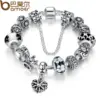 6004d33191dbc75c83cb25a7 Bracelete com Berloques Bamoer