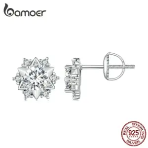 67a30ecdca067b407cabb688 Brincos Floco de Neve Moissanite