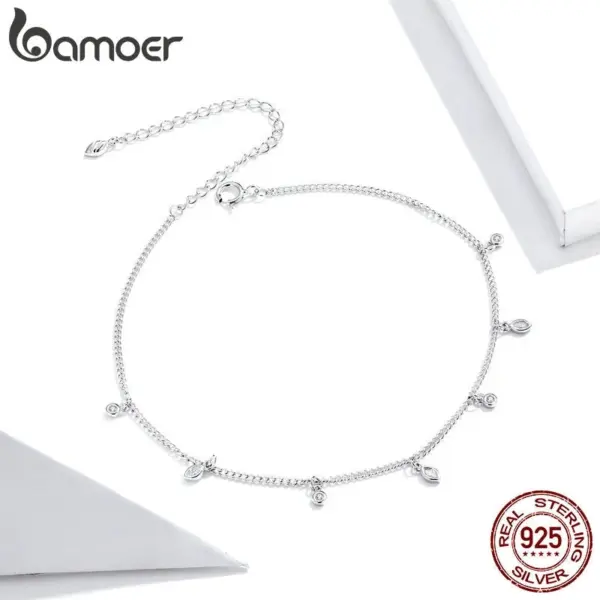 67ef653f8712492dcec354c1 Tornozeleira de Prata Minimalista