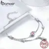 6a2026aef457ae05dfb1ba37 Pulseira com Pingentes Coração Amável