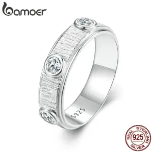 Anel Masculino Moissanite Delicado