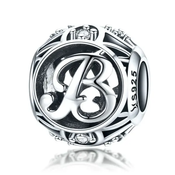 736aca5b0914a3ecd0e34e08 Berloque Charme Letra do Alfabeto