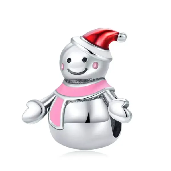 Pingente Boneco de Neve
