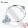 7735e2df2e3a3a6689f80860 Bracelete com Berloques Floco de Neve