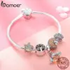 Kit Bracelete de Prata com 5 Berloques