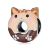 7b628bc22cc5199f22c8cf90 Berloque Charm Donuts de Animais